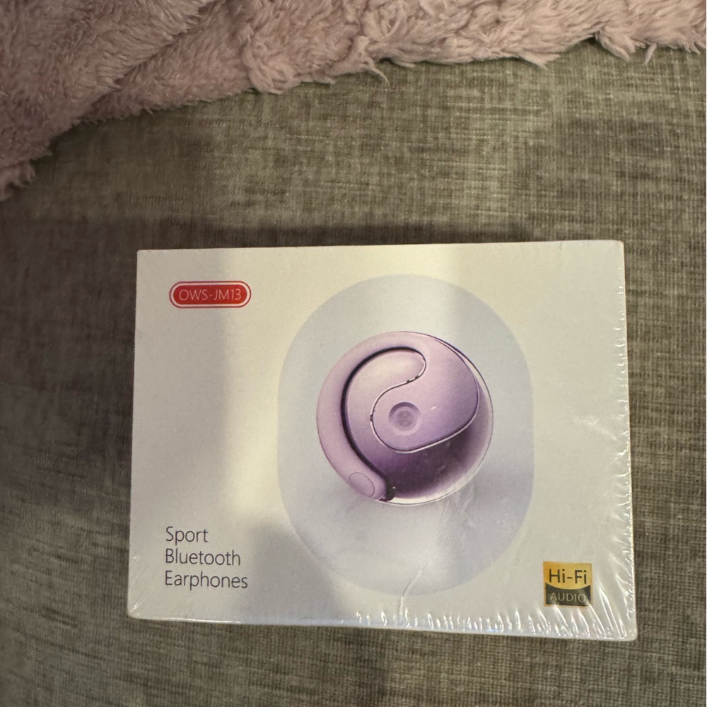 Purple Sport Bluetooth Earphones